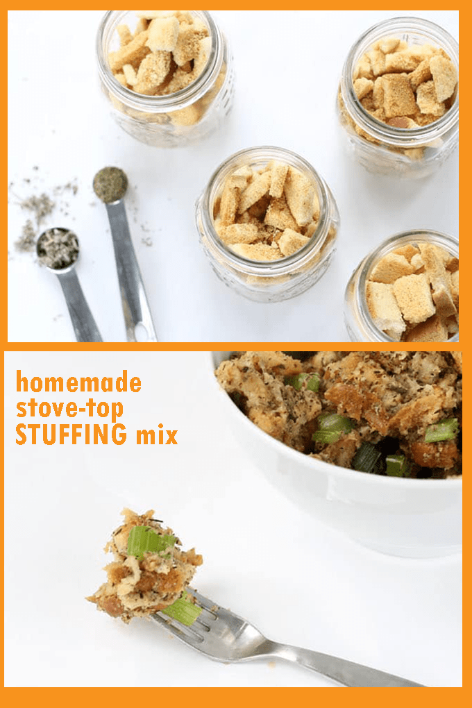 Homemade Stove Top Stuffing Thanksgiving Instant Stuffing Mix