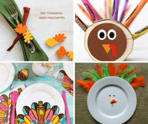 20 THANKSGIVING KIDS' TABLE IDEAS: Fun DIY Thanksgiving.