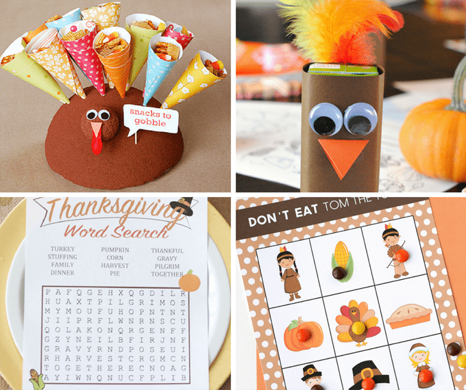 20 Thanksgiving Kids' Table Ideas