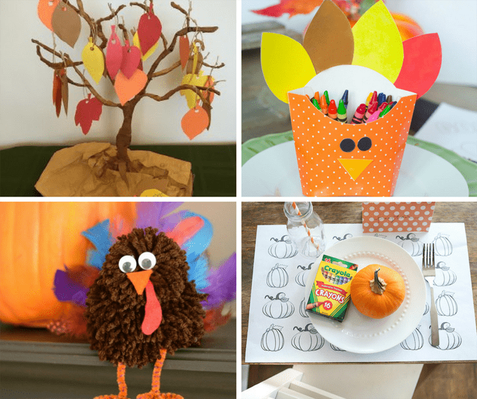 20 Thanksgiving Kids' Table Ideas
