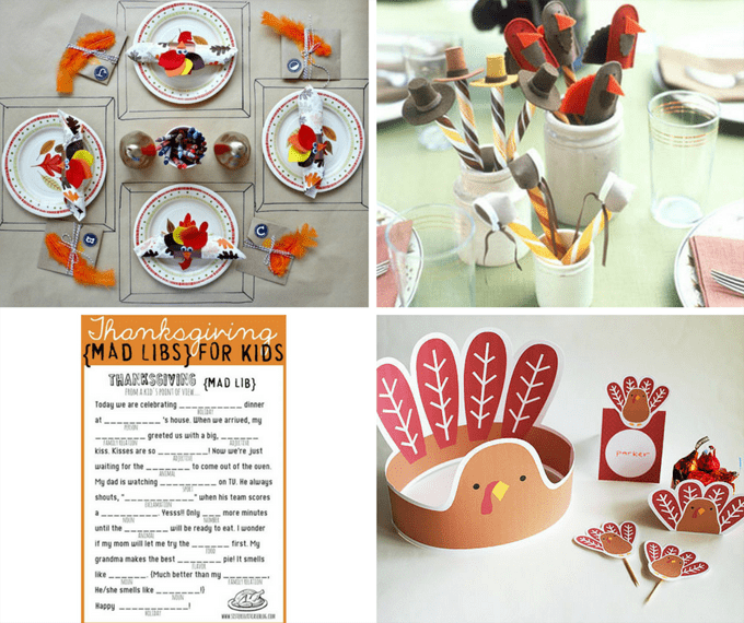 20 Thanksgiving Kids' Table Ideas