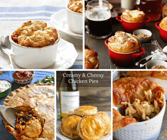 35 traditional and UNtraditional pot pie recipes - classic and crazy pot pie recipes 