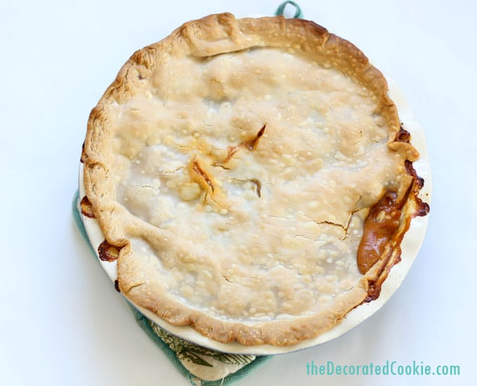 spicy smoky chipotle chicken and kale pot pie