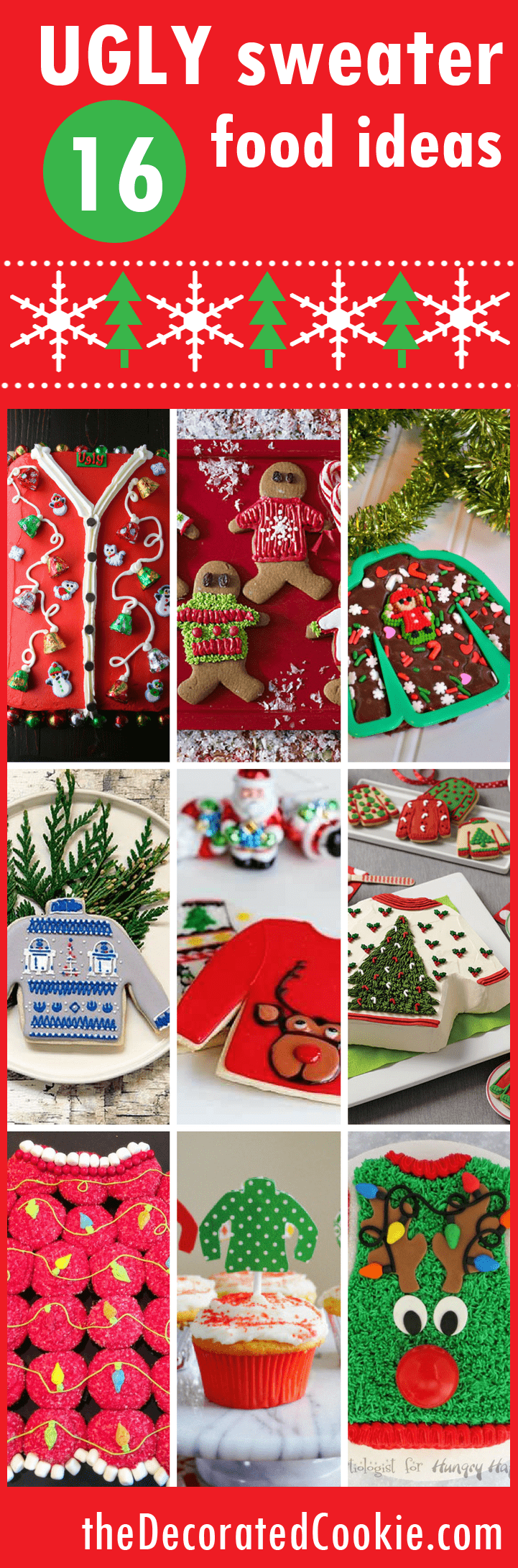 16 ugly sweater food ideas for your ugly sweater Christmas party 