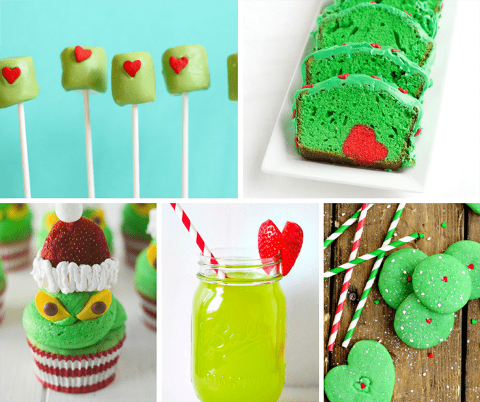 25 GRINCH FOOD IDEAS: A roundup of fun food for your Christmas party.