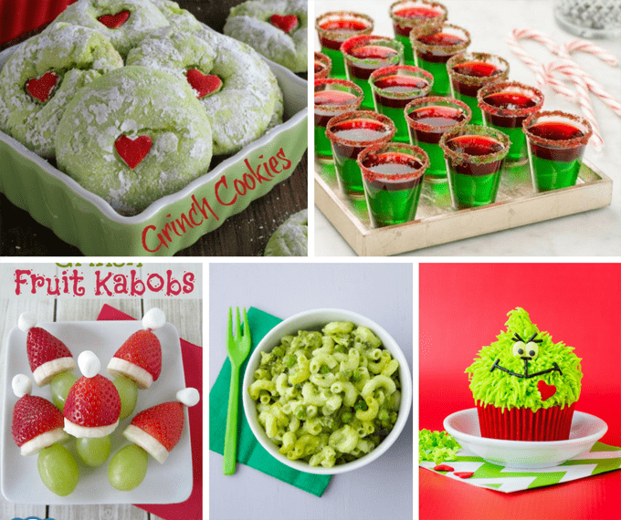 25 Grinch food ideas for Christmas