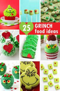 25 GRINCH FOOD IDEAS: A roundup of fun food for your Christmas party.