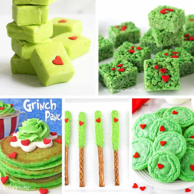 Grinch Theme Party Food