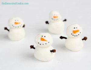 ICE BOX CAKE SNOW GLOBE DESSERT is an easy Christmas dessert