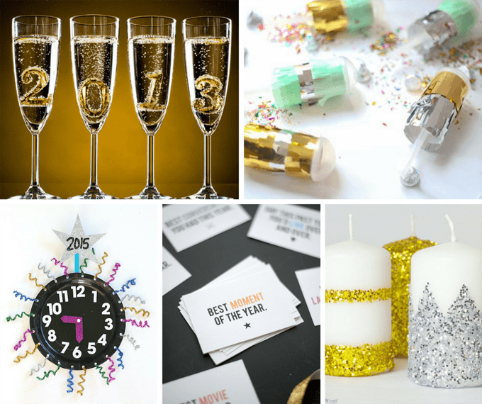 25 awesome DIY ideas for New Year's Eve