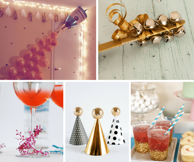 25 awesome DIY ideas for New Year's Eve