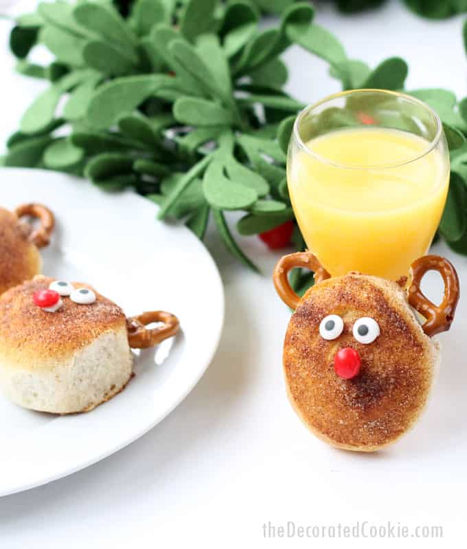 RUDOLPH BISCUITS Christmas breakfast 