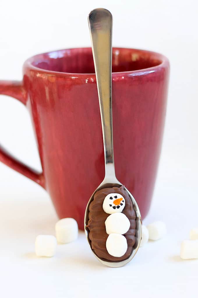 cocoa mugs with spoons