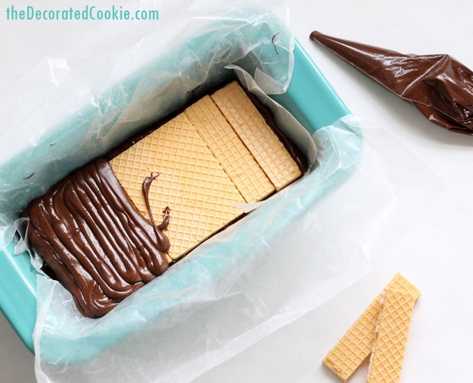 giant homemade Kit Kat Bar