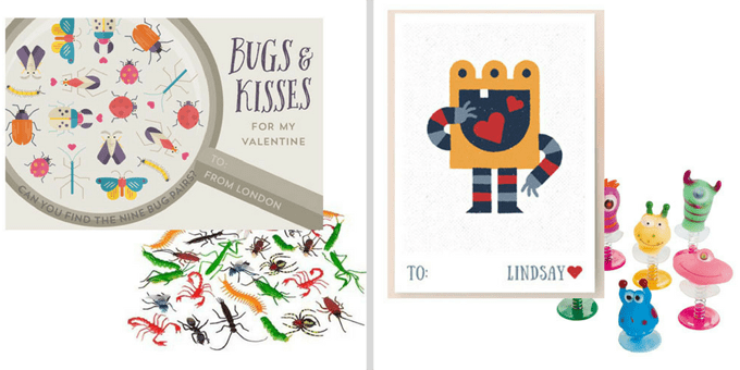 The BEST Valentine's day classroom cards and toys.