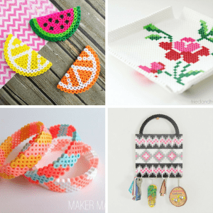 A roundup of 30 amazing perler bead ideas, crafts, home decor, jewelry