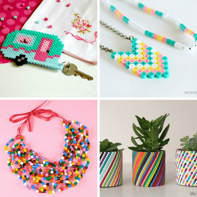 4 ways to peg beads 