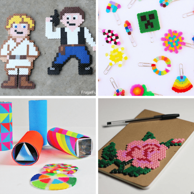 A roundup of 30 amazing perler bead ideas, crafts, home decor, jewelry