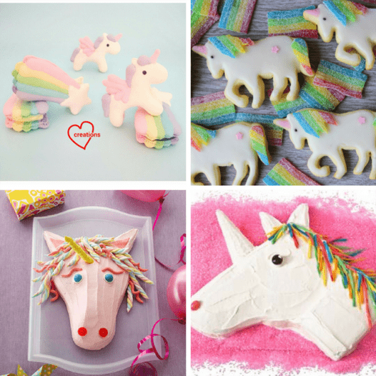 unicorn food ideas for your unicorn party or rainbow party