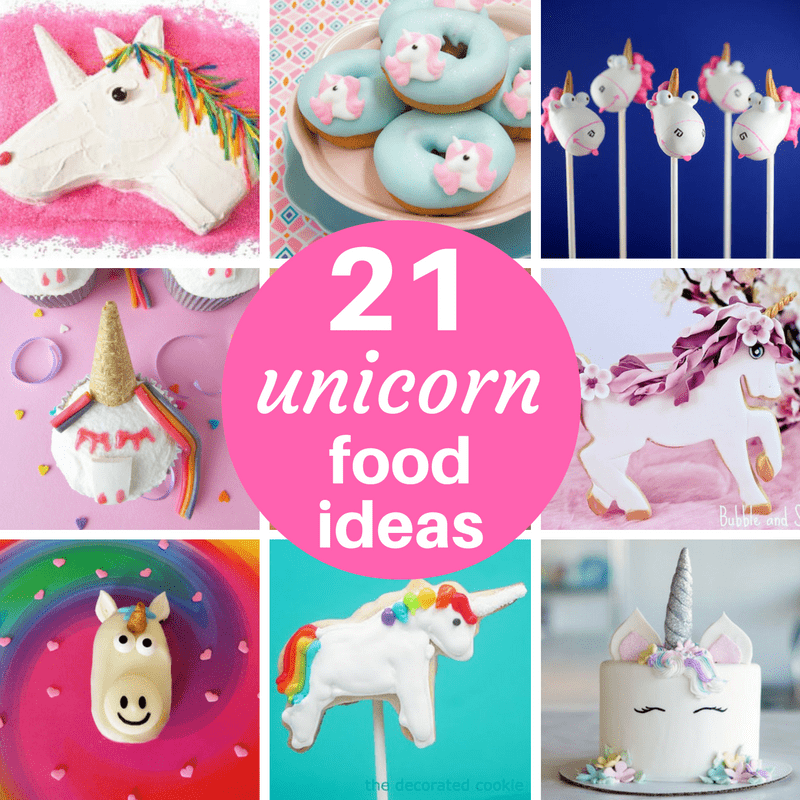 21 unicorn-themed food ideas for your unicorn party 