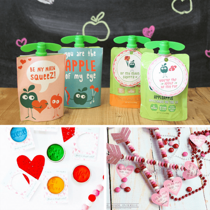 Valentine's Day cards for kids perfect for classroom parties