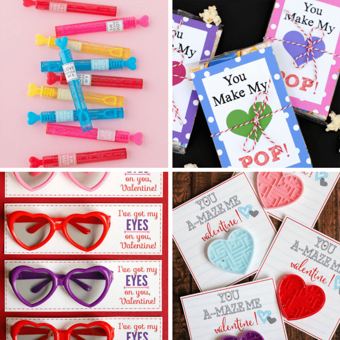 ULTIMATE roundup of classroom VALENTINES! Valentine's Day cards for kids for school parties -- most candy-free -- LINKS to supplies 