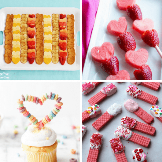 VALENTINE'S DAY CLASSROOM PARTY FOOD ideas for kids