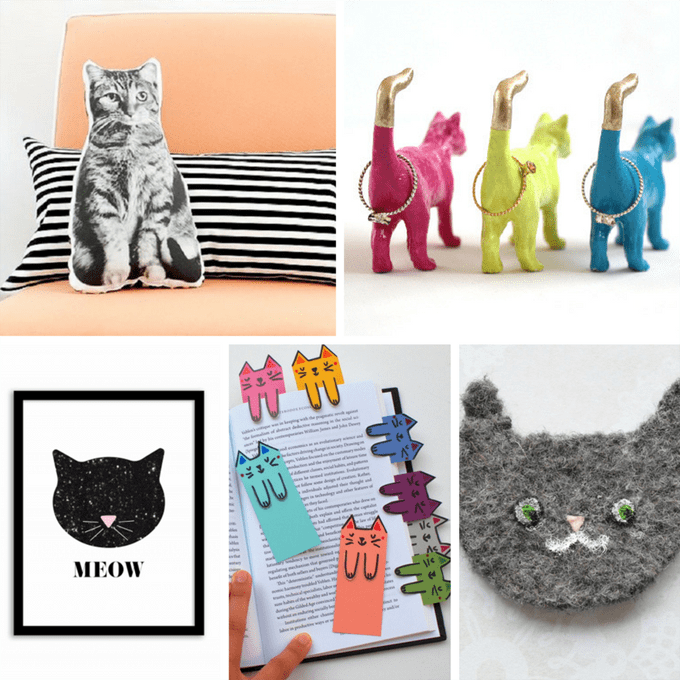 cute kitty cat crafts for crazy cat ladies