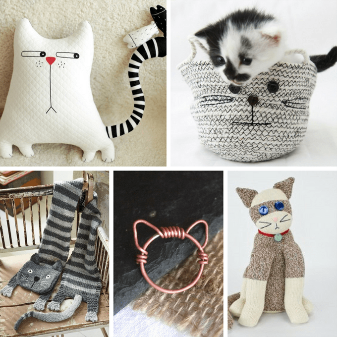 cute kitty cat crafts for crazy cat ladies
