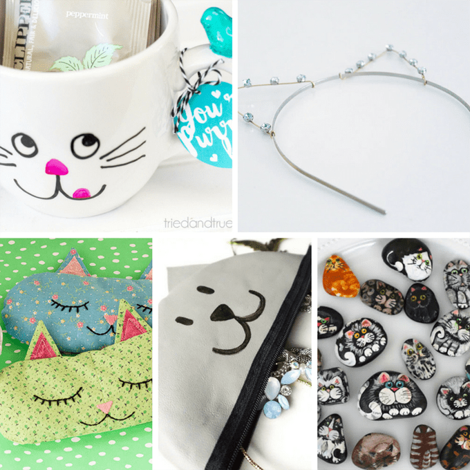 cute kitty cat crafts for crazy cat ladies