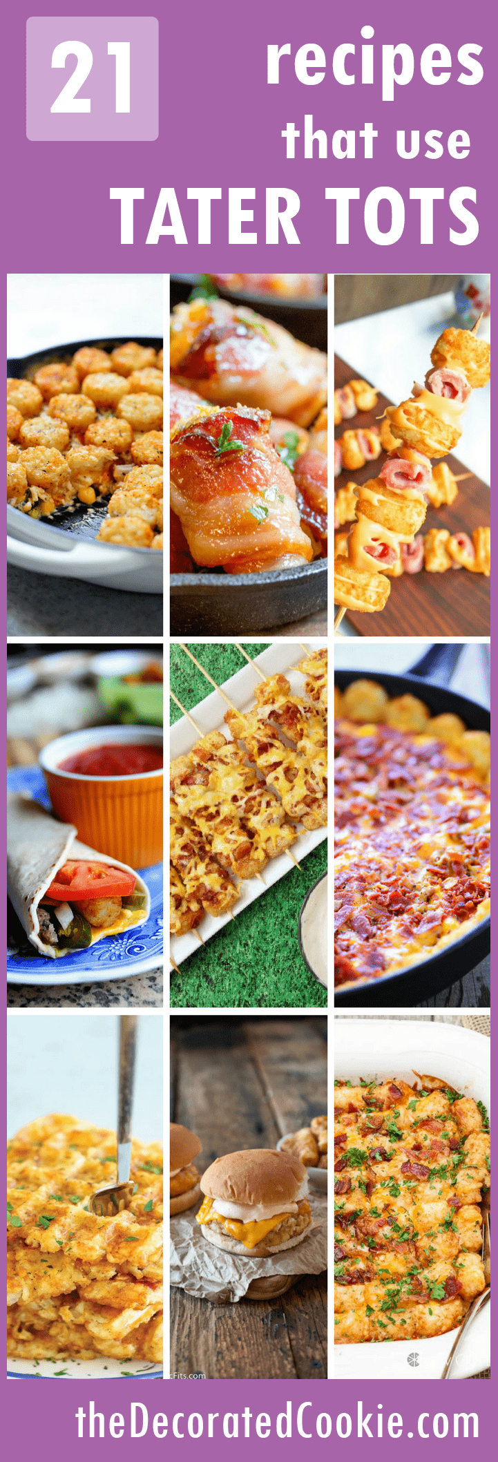 21 recipes that use tater tots 