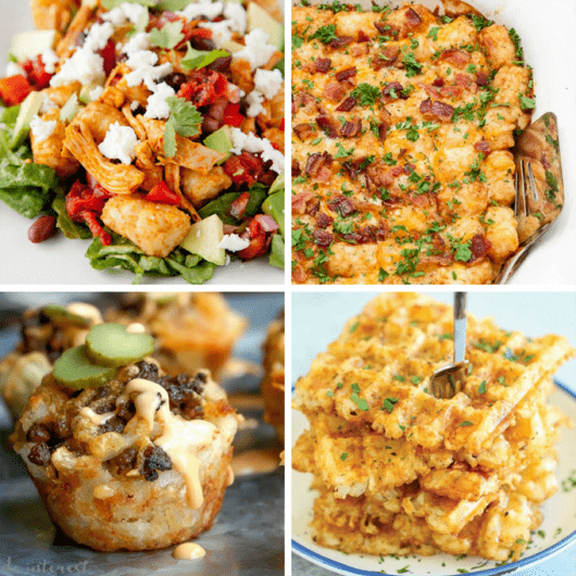 21 RECIPES THAT USE TATER TOTS as an ingredient.