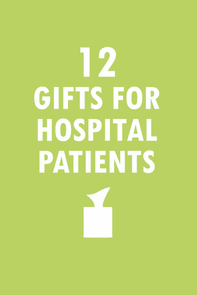 12 best non-flower gifts for hospital patients