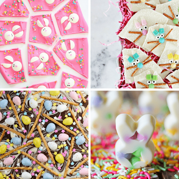 12 Easter chocolate bark ideas