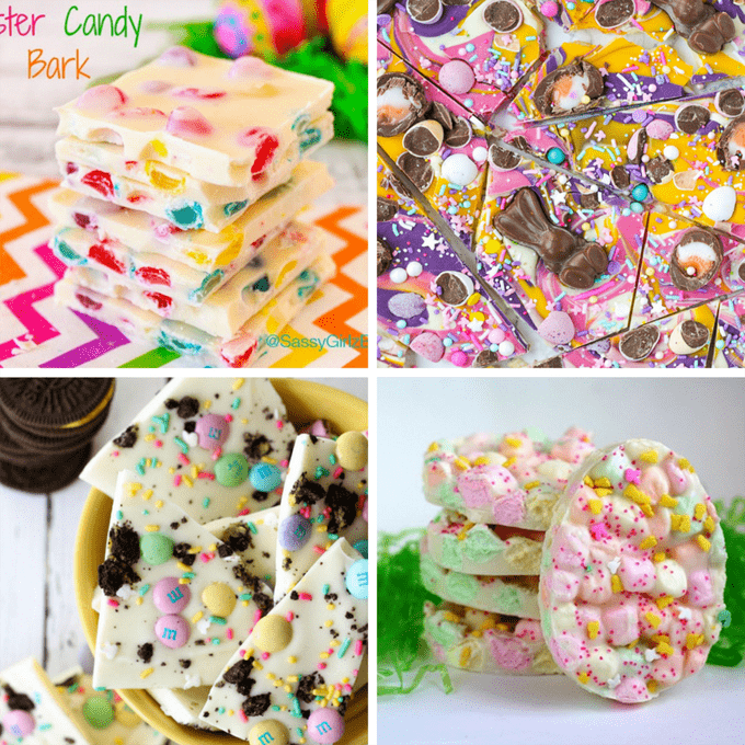 12 Easter chocolate bark ideas