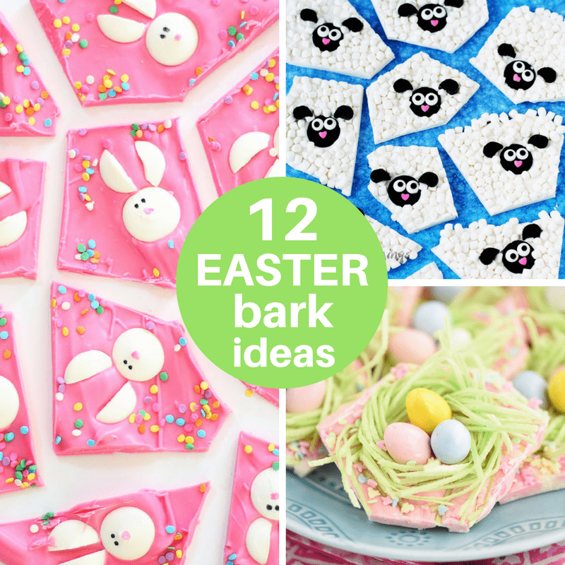 12 Easter chocolate bark ideas