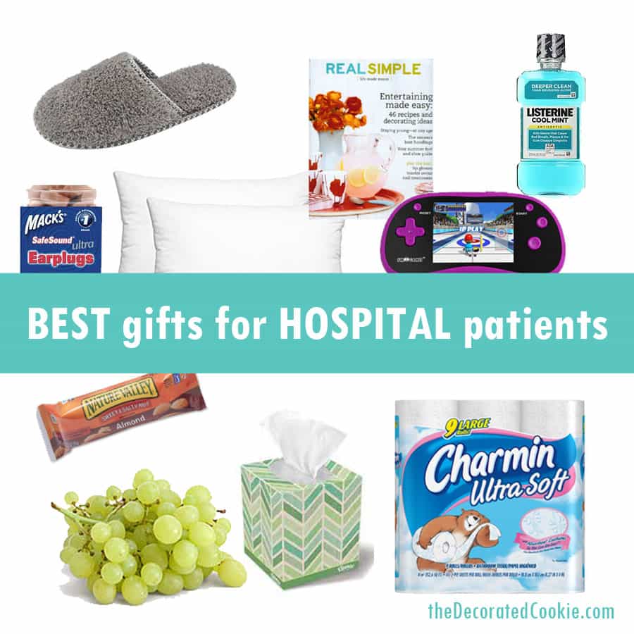 the 12 BEST gifts for hospital patients -- non-flower-- advice from an expert patient 
