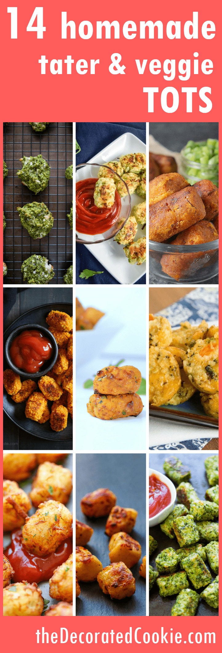 A roundup of 14 awesome homemade TATER TOTS RECIPES