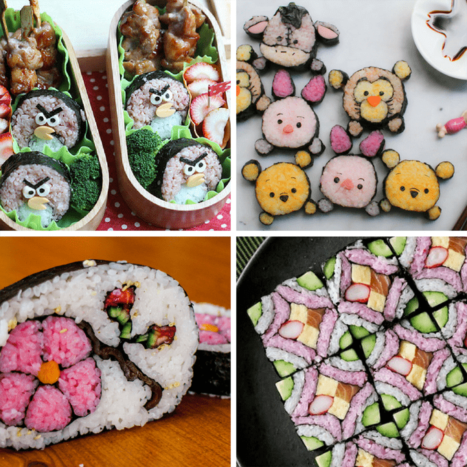 cute sushi art ideas roundup 