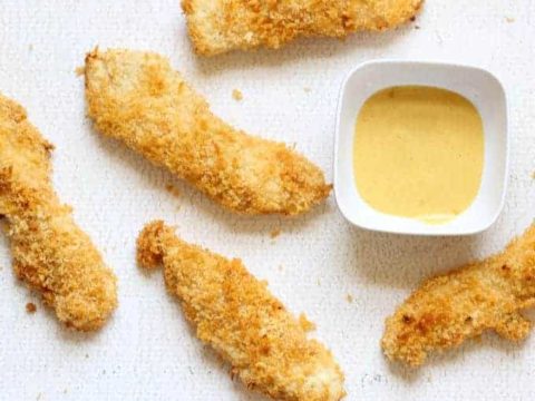 Extra Crispy Baked Chicken Strips