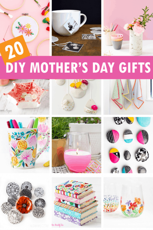 A Roundup Of 20 Handmade Mother's Day Gifts Ideas From Adults