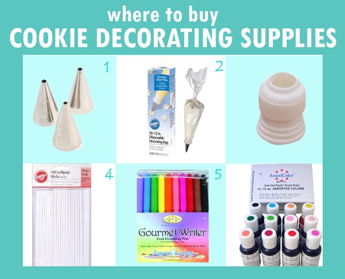 Cookie Decorating Supplies 