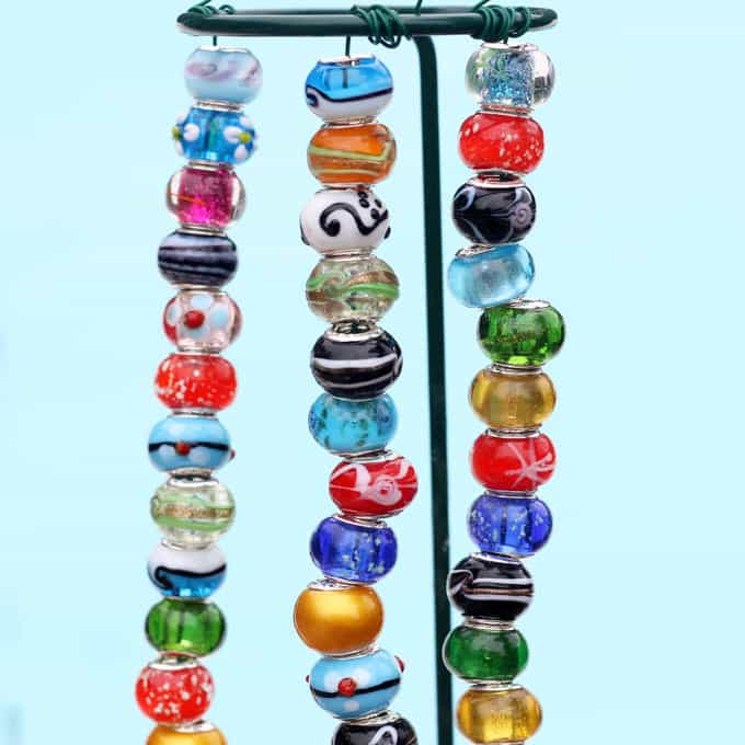 EASY beaded garden ornaments -- kids -- garden craft -- video how-tos 