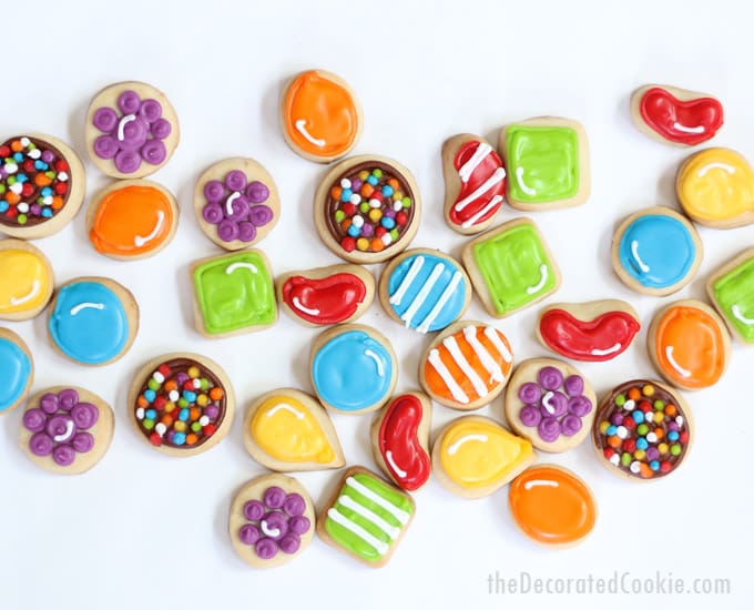 how to decorate candy crush cookies -- video game -- video how-tos