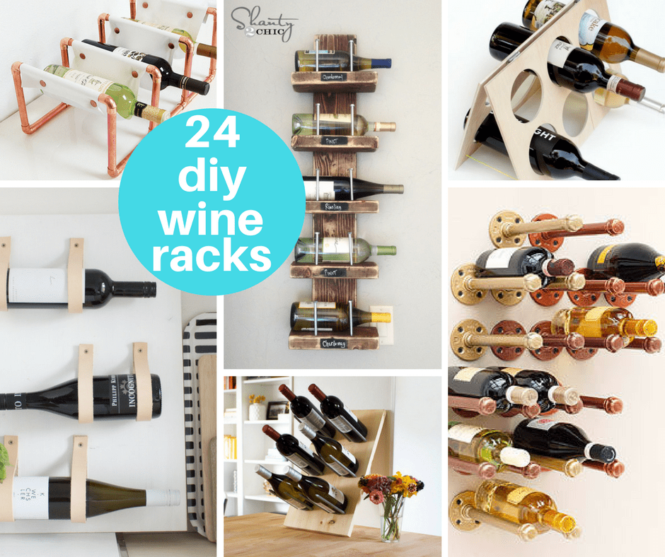 Simple wine best sale rack diy