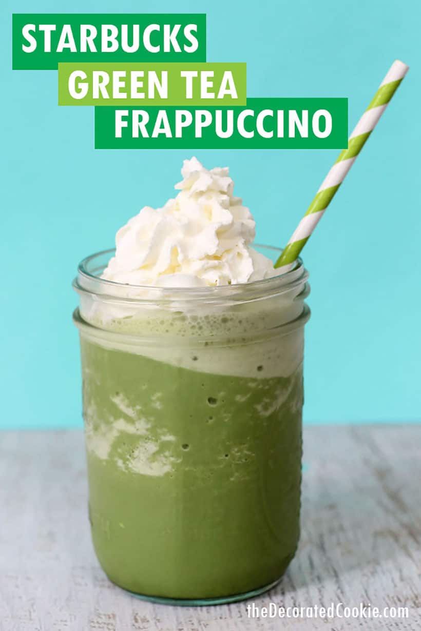 Iced Matcha Latte {Copycat Starbuck's Recipe}