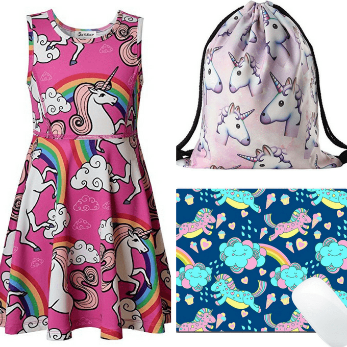 roundup of unicorn school supplies for back to school