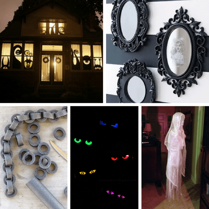 DIY haunted house ideas roundup -- ideas to host your own haunted house