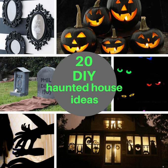 DIY haunted house ideas roundup -- ideas to host your own haunted house