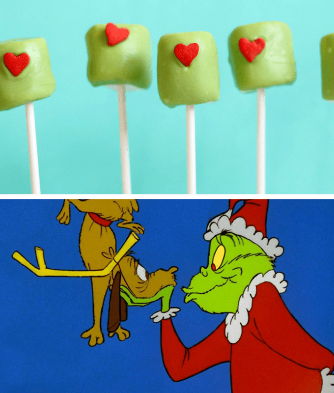 Christmas movies and TV shows fun food pairings -- The Grinch